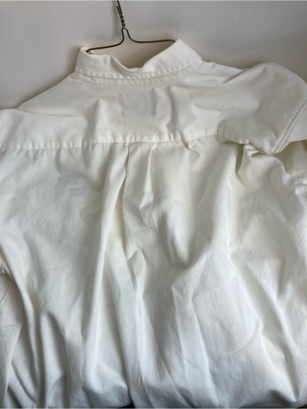 Vintage Pepsi Logo Button Down Shirt XL White Cotton Oxford Embroidered USA - Picture 10 of 16